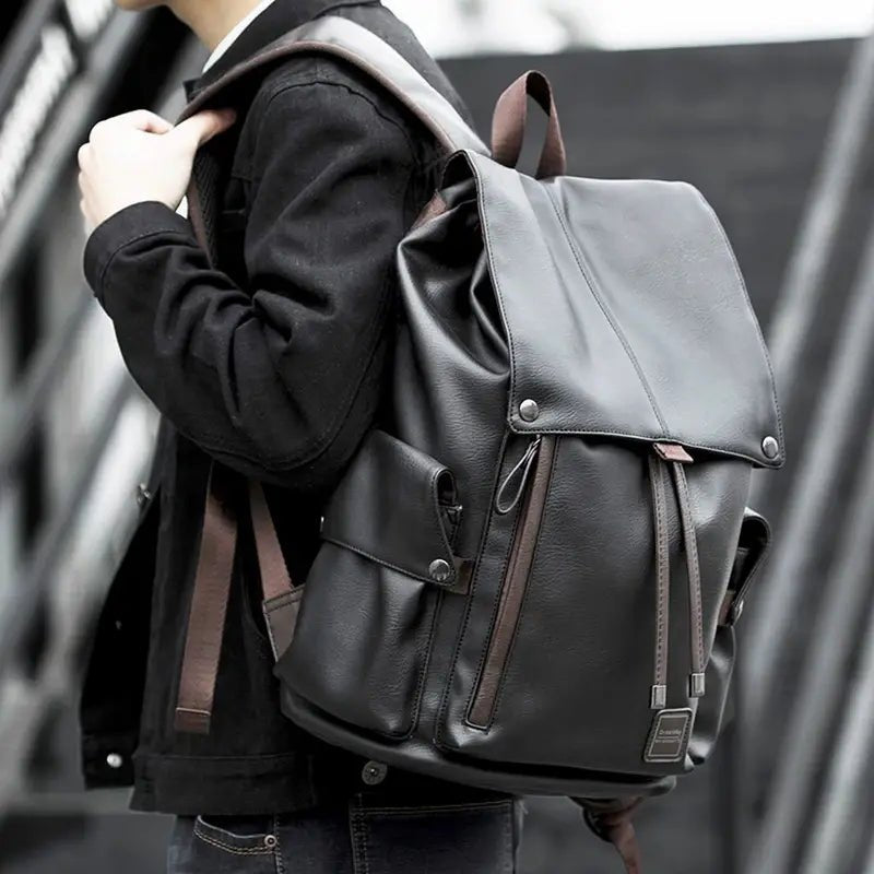 Sac à dos cuir homme vintage