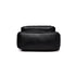 Sac à dos cuir souple poche à rabat avec sacoche en faux cuir noir pour femme