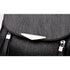Sac à dos cuir souple poche à rabat avec sac à main en faux cuir noir et hardware argenté