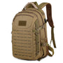 Sac à dos d’airsoft 35L tactique tan avec webbing MOLLE et bretelles rembourrées