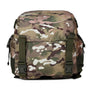 Sac à dos d airsoft 35L avec motif camouflage, boucles externes et poches en mesh