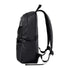 Sac à dos de classe noir avec poignée supérieure et bretelles ajustables