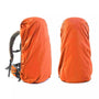 Deux housses de pluie orange pour sac à dos de randonnée 70L imperméable
