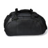 Sac à dos de sport homme en nylon noir avec poignées doubles et compartiment zippé