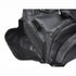 Poche latérale ouverte du sac de sport homme noir pour rangement pratique