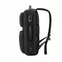 Sac à dos de travail antivol TSA Guardian noir avec verrou intégré et port USB externe