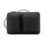 Sac à dos de travail antivol TSA Guardian avec sacoche ordinateur noire et poches frontales