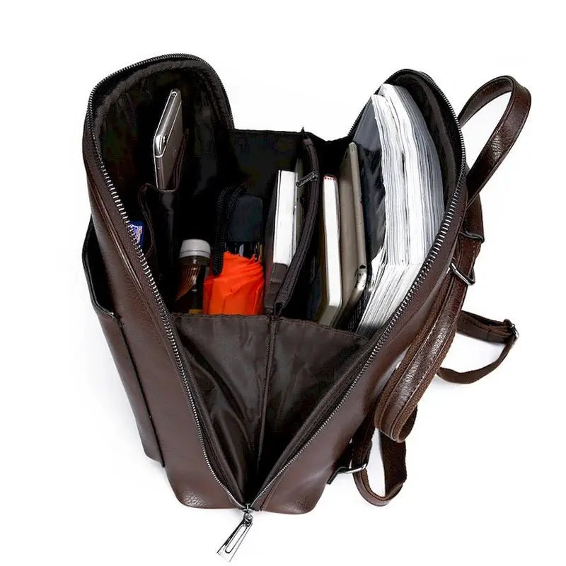 Sac à dos de ville femme cuir