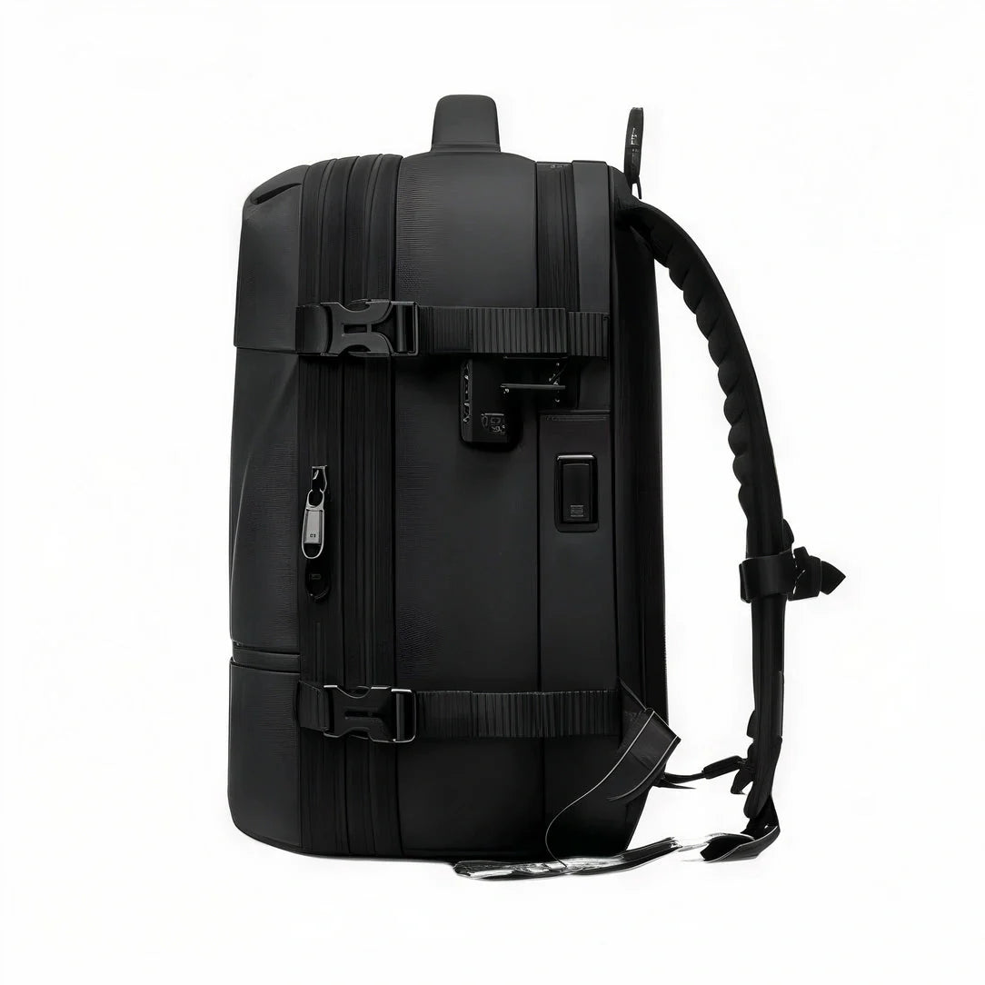 Sac à dos tactique noir antivol 40L cabine avec sangles rembourrées