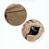 Sac à dos de voyage à bandoulière avec sac de sport en toile tan et compartiment à chaussures
