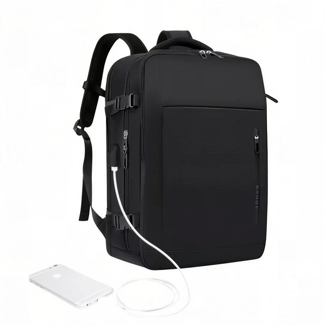 Sac à dos noir BG XMC avec port USB et pochette ordinateur