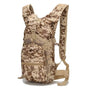 Sac à dos d’hydratation 15l en camouflage désert avec compatibilité pour réservoir d’eau