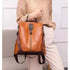 Sac à dos en cuir femme tendance