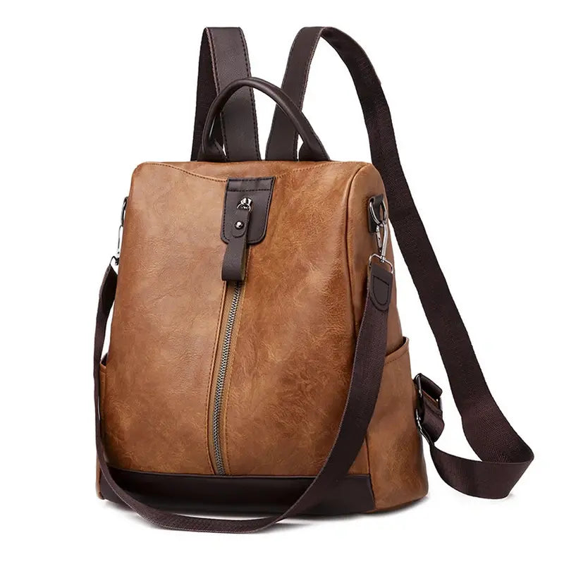 Sac à dos en cuir femme tendance