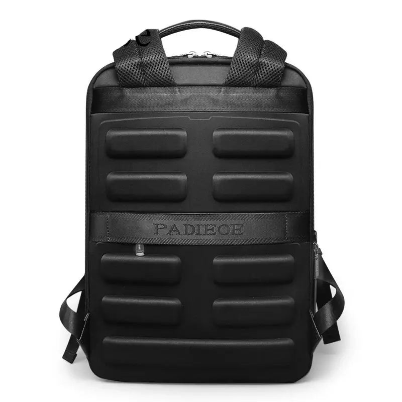 Sac à dos en cuir noir véritable
