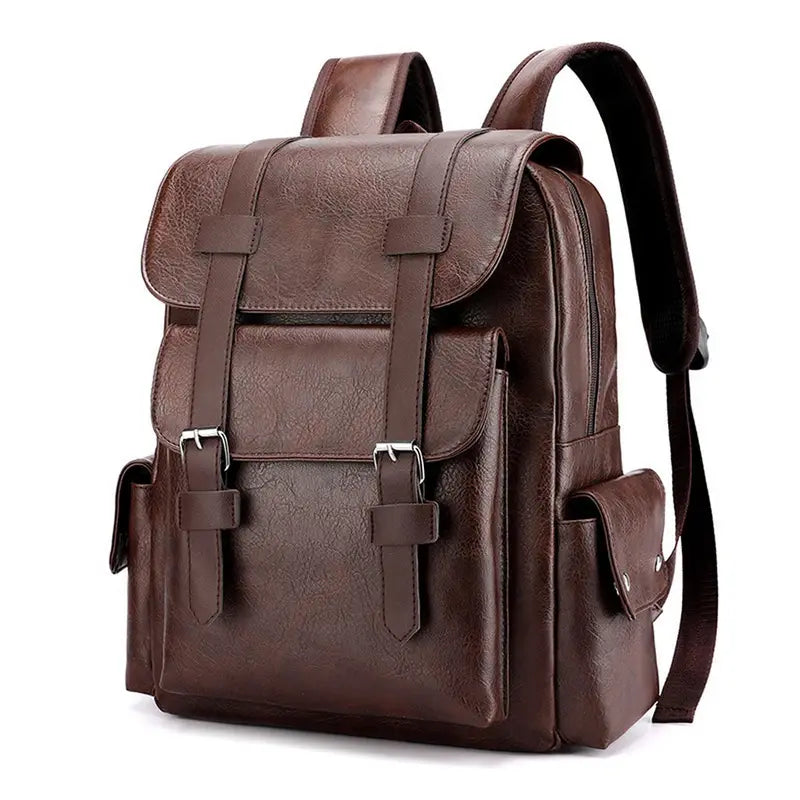 Sac à dos en cuir pour ordinateur