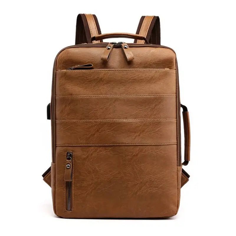Sac à dos en simili cuir homme