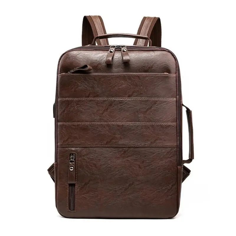 Sac à dos en simili cuir homme