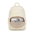 Sac à dos en tissu multi-compartiments léger et quilté avec poche frontale organisée