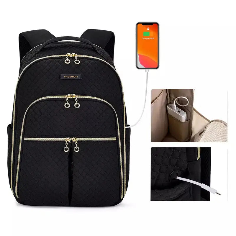 Sac à dos en tissus femme