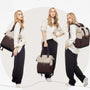 Sac à dos Epine en toile beige et marron avec accents noirs et design durable