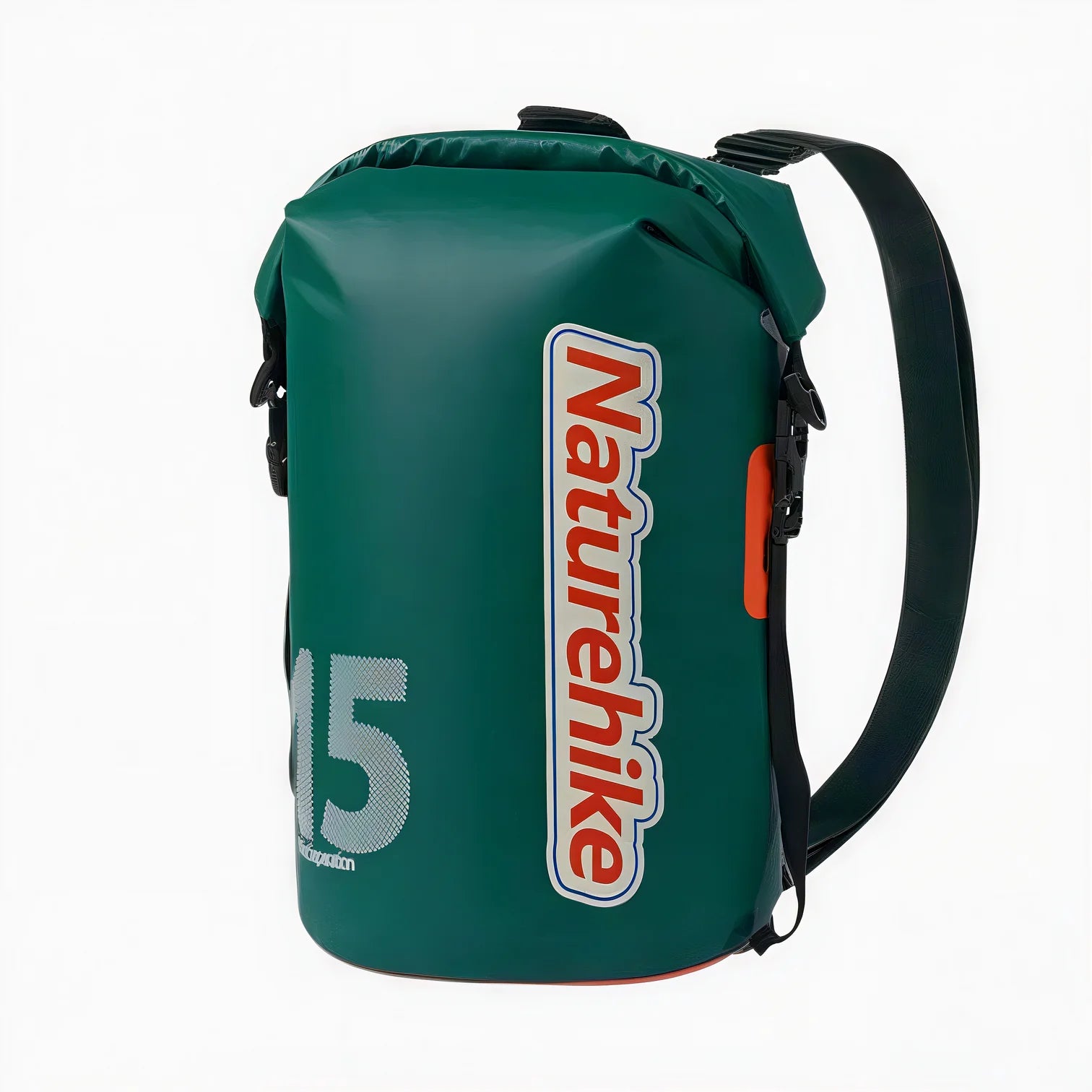 Sac à dos étanche Naturehike 10-25L IPX6 vert foncé imperméable