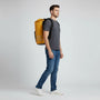 Sac à dos étanche 10-25L IPX6 jaune vibrant avec sangles noires