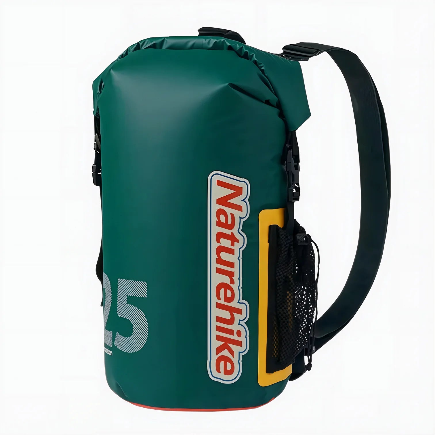 Sac à dos étanche Naturehike 10-25L IPX6 vert foncé imperméable