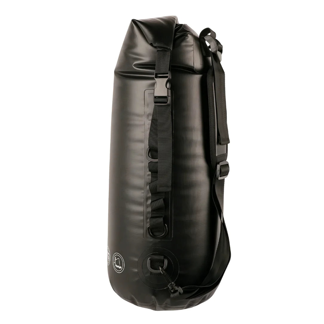 Sac à dos étanche 30L IPX7 flottant noir avec sangle ajustable