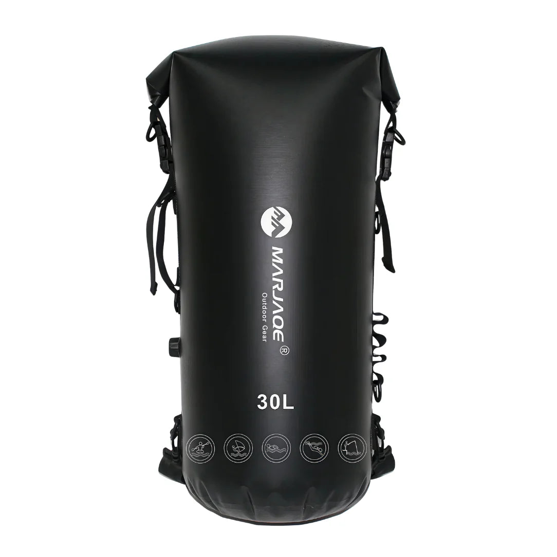 Sac à dos étanche 30L IPX7 flottant avec fermeture roll-top et sangles ajustables