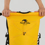 Sac à dos étanche 40L Naturehike jaune vif avec liseré noir