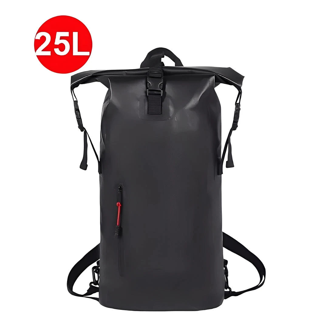 Sac à dos étanche de rafting 2 Noir 25L sac imperméable