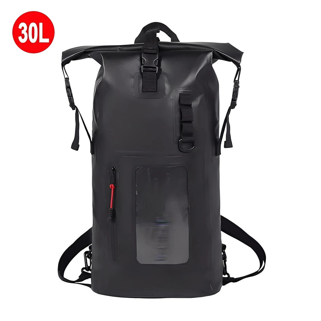 Sac à dos étanche de rafting 3 Noir 30L sac imperméable