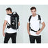 Sac à dos étanche de trail 30L noir avec bretelles ajustables et ceinture