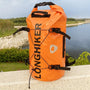 Sac étanche de trail 30L orange vif Longhiker