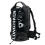 Sac à dos étanche de trail 30L Longhiker noir avec logo argent