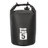 Sac à dos étanche Paddle avec motif en fibre de carbone noir et fermeture à clip