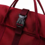 Sac à dos Fémina Escape en toile rouge avec sangle boucler noire