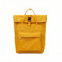 Sac à dos Fémina Escape jaune moutarde à enroulement et sangles ajustables