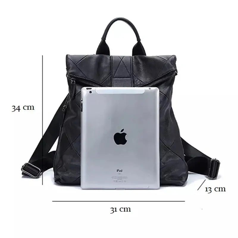 Sac à dos femme élégant en cuir