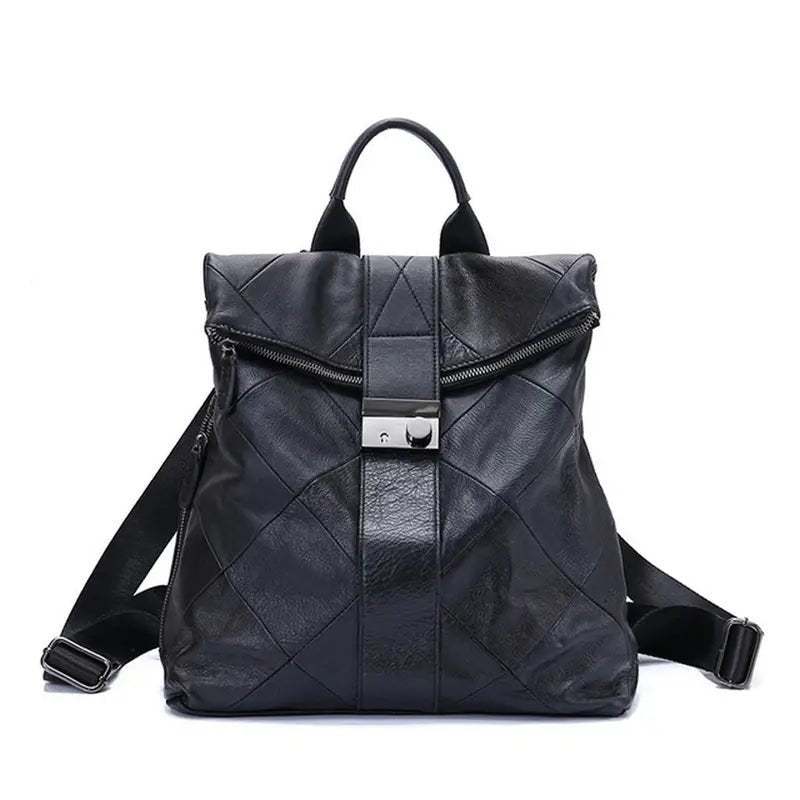 Sac à dos femme élégant en cuir