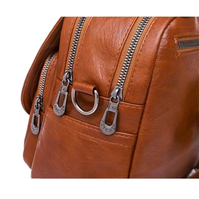 Sac à dos femme en cuir chic