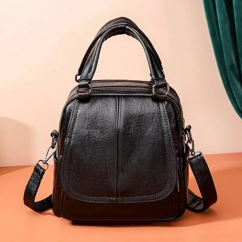 Sac à dos femme en cuir chic