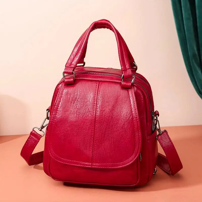 Sac à dos femme en cuir chic