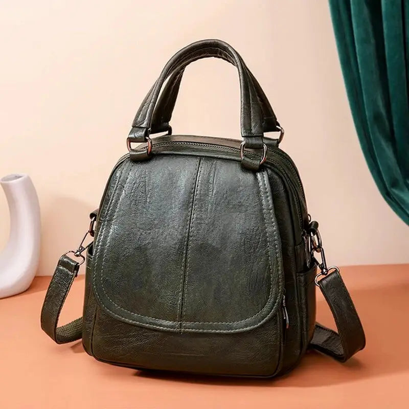 Sac à dos femme en cuir chic