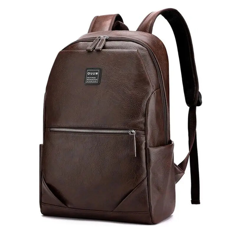 Sac à dos habillé en cuir homme