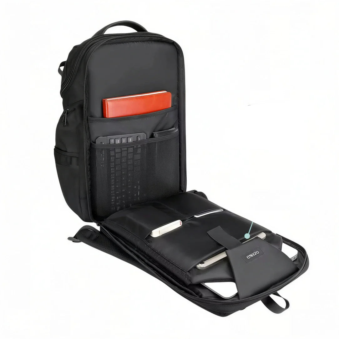Sac à dos homme Ozuko Gen II noir Targus multi-poches rembourré