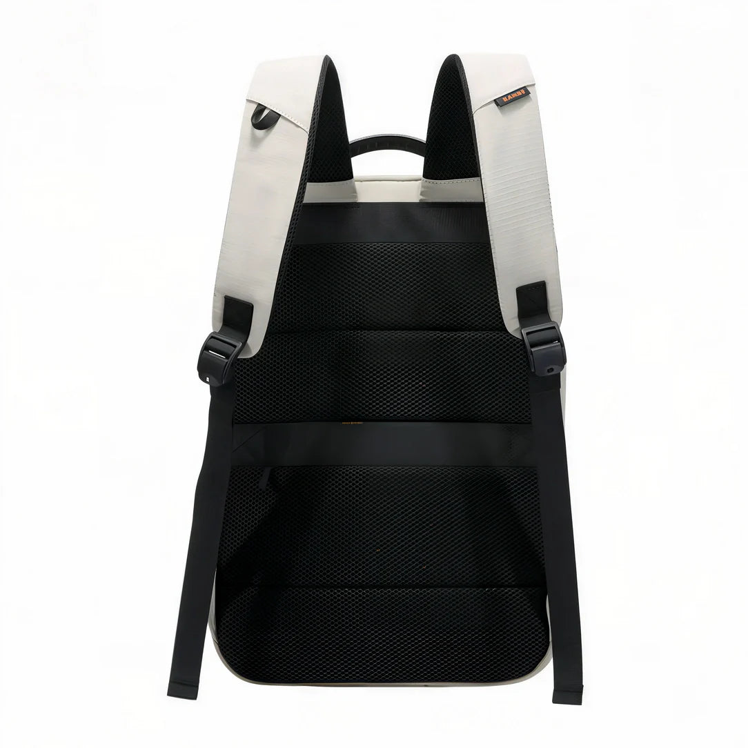 Sac à dos homme Nexar en maille blanche avec sangles noires