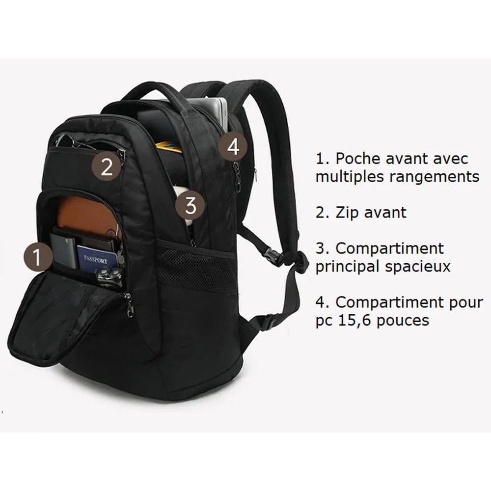 Sac à dos homme pc portable