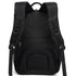 Sac à dos homme pour ordinateur portable noir avec bretelles rembourrées et panneau dorsal